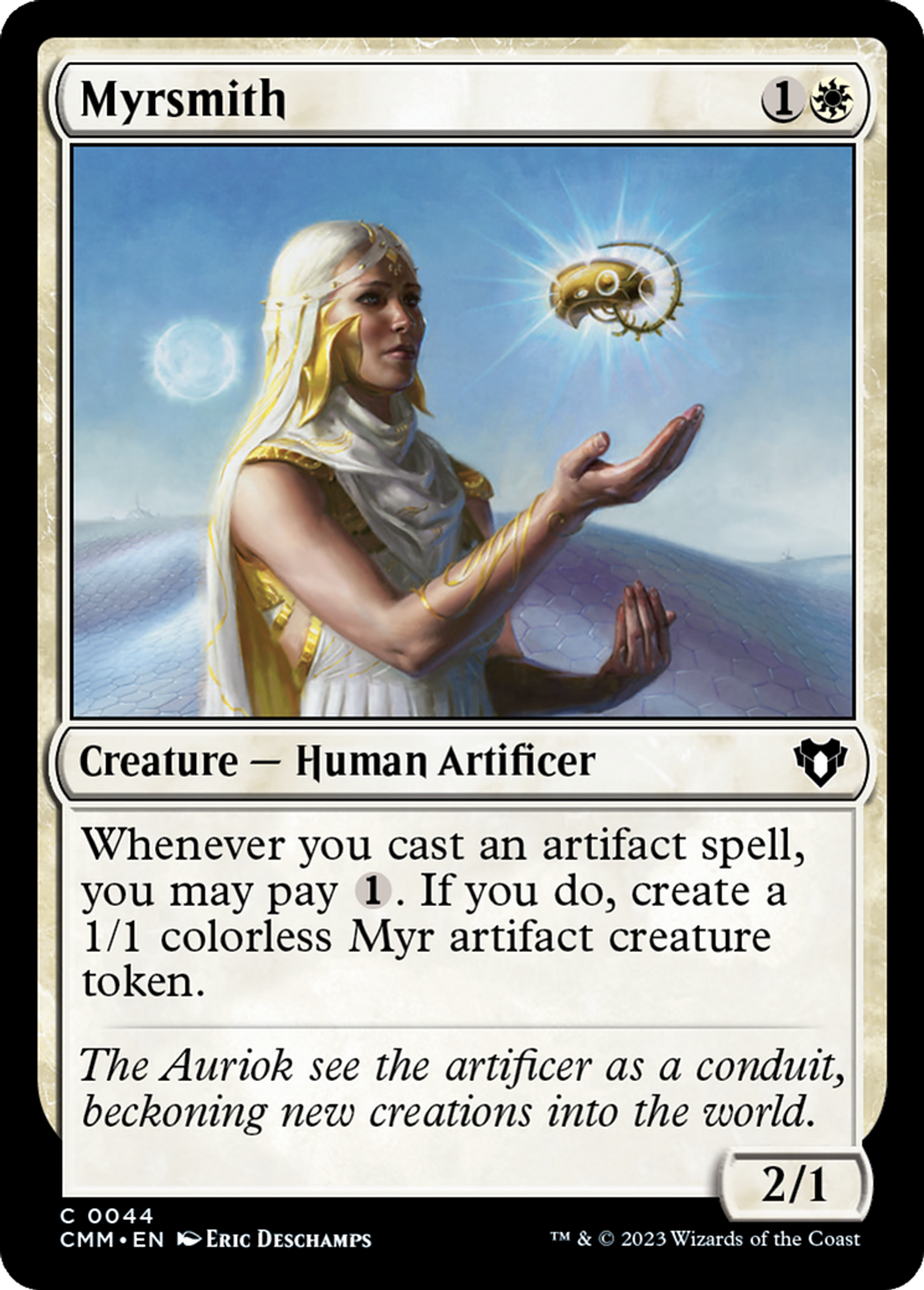 Myrsmith — Commander Masters — Magic: The Gathering