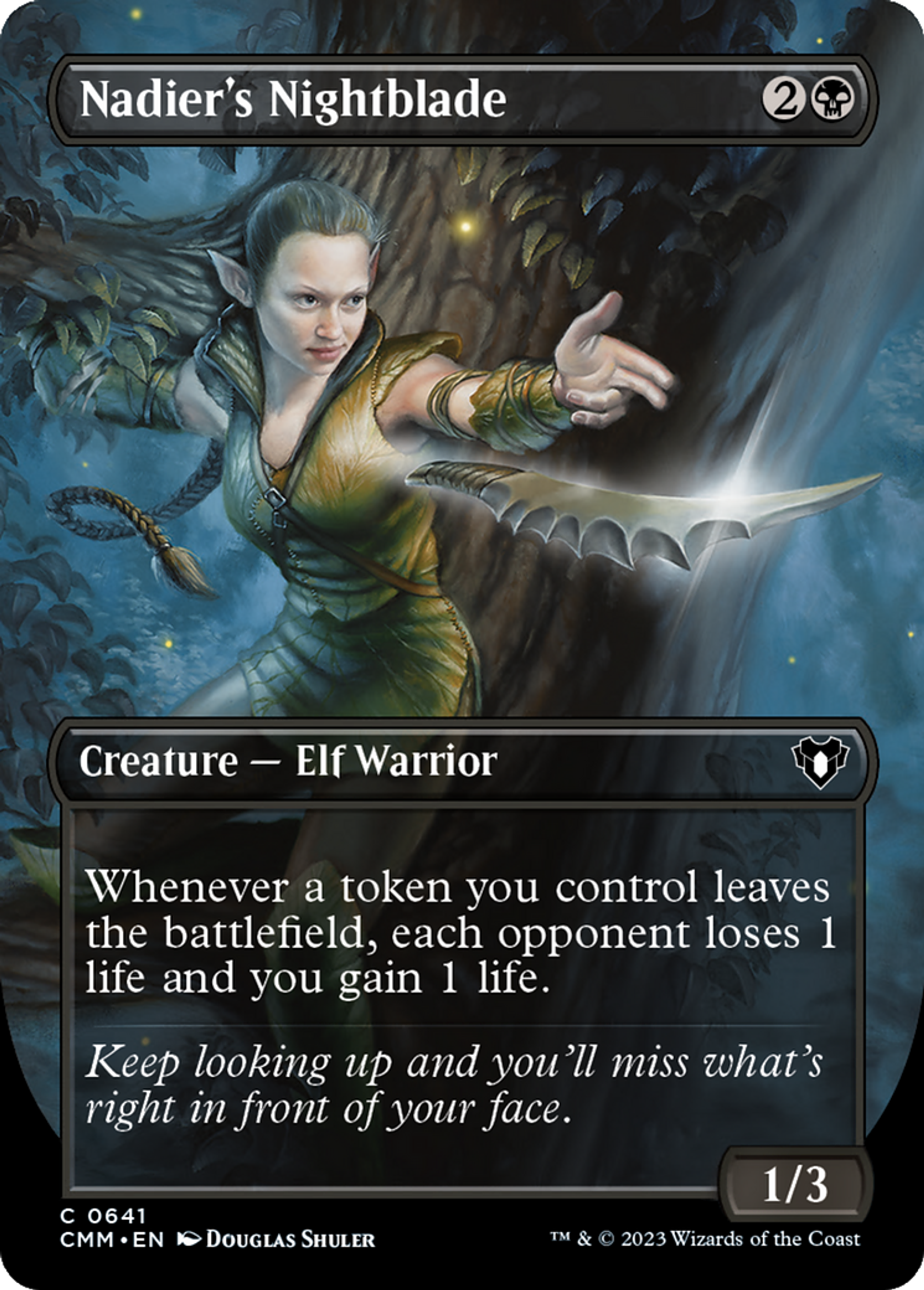 Lamenuit de Nadier — Commander Masters — Magic: The Gathering
