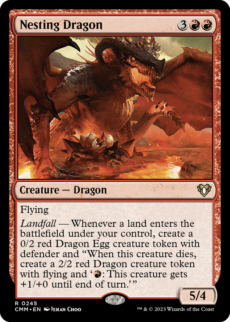 Nesting Dragon — Commander Masters — Magic: The Gathering