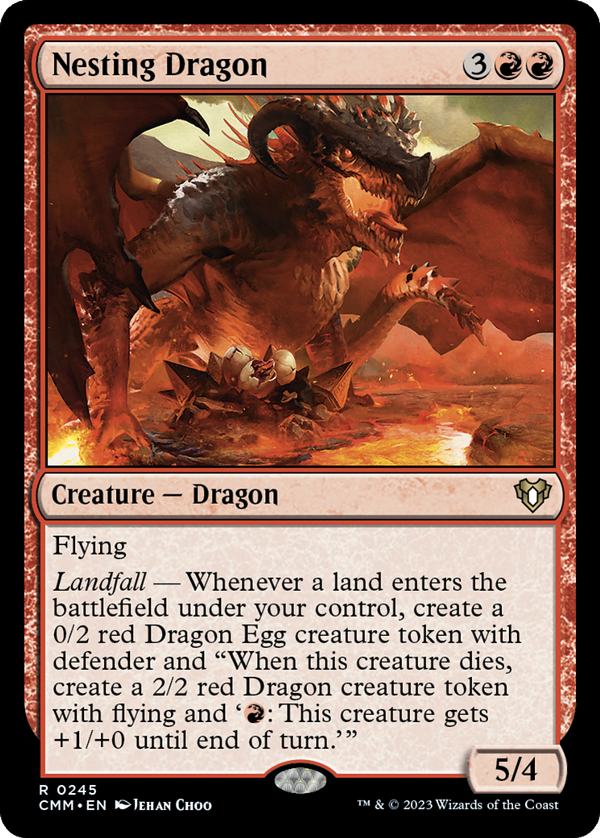 Nesting Dragon — Commander Masters — Magic: The Gathering