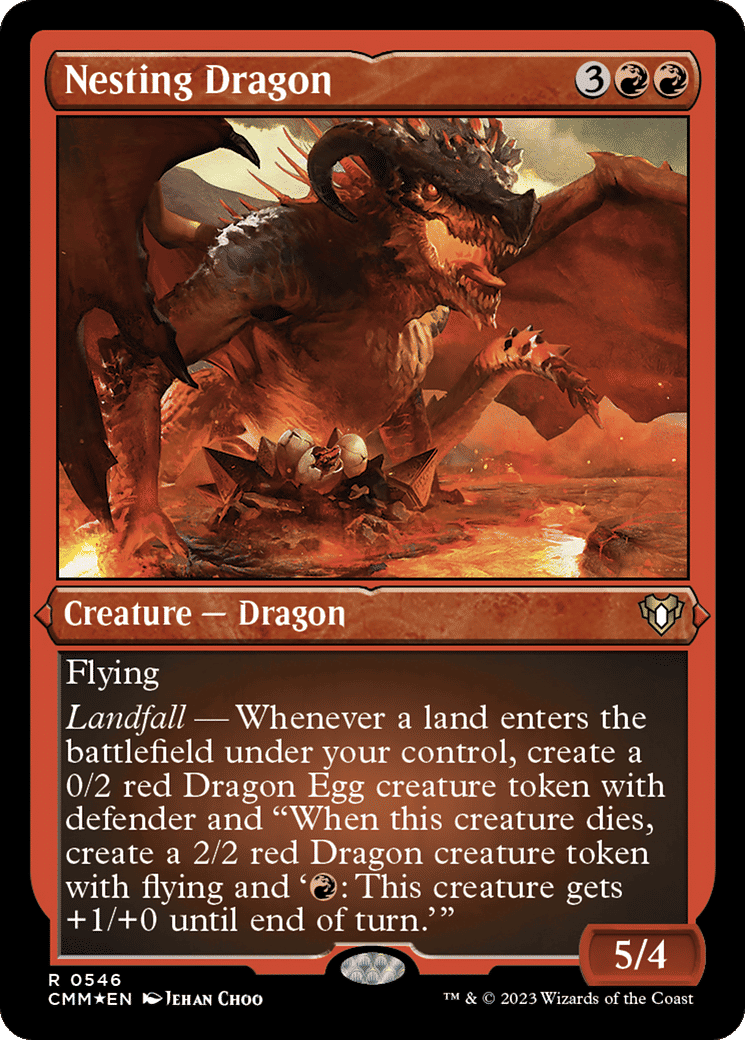 Nesting Dragon — Commander Masters — Magic: The Gathering