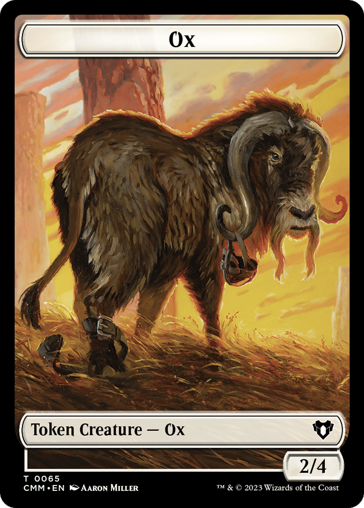 Ox — Commander Masters — Magic: The Gathering