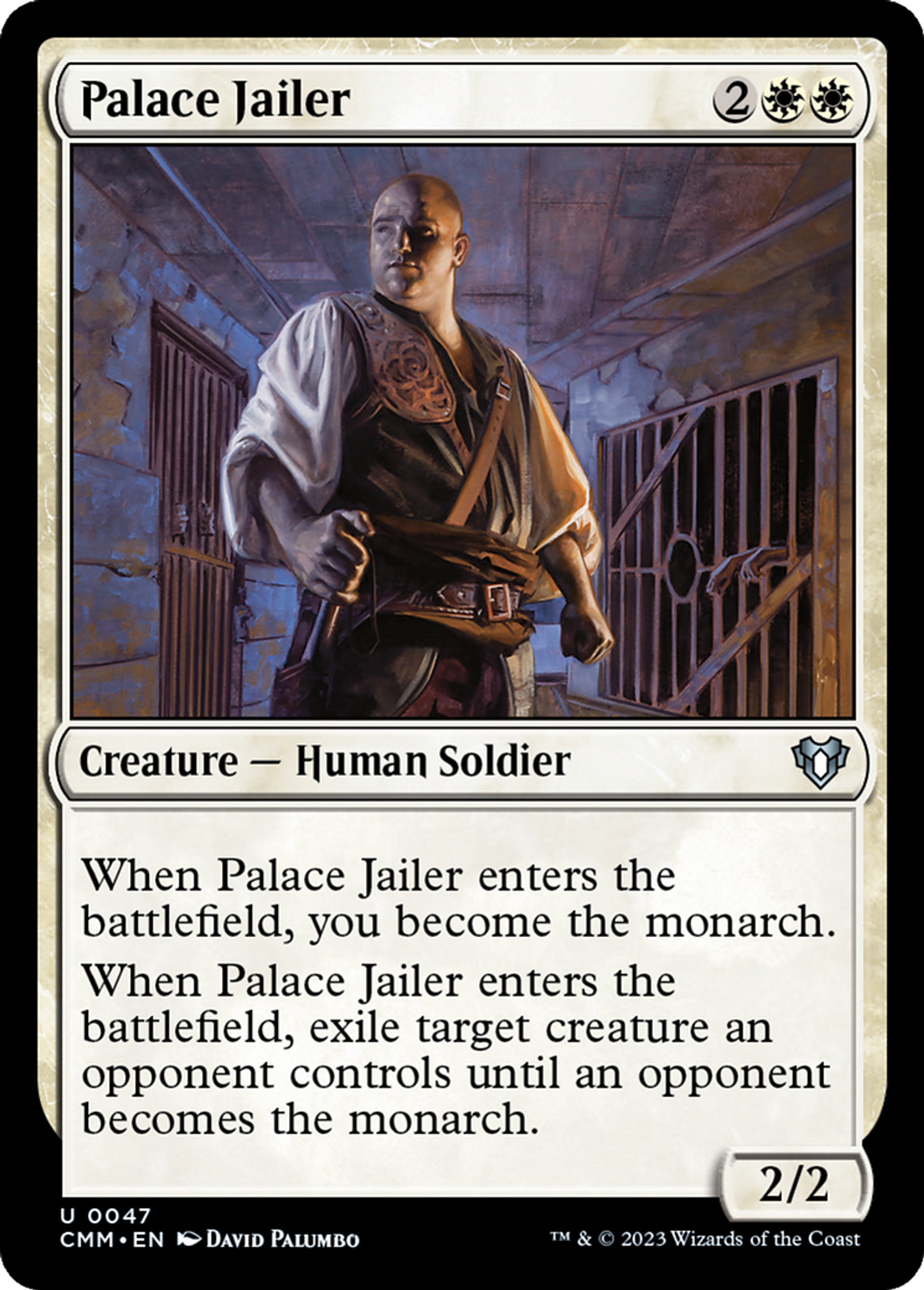 Palace Jailer — Commander Masters — Magic: The Gathering