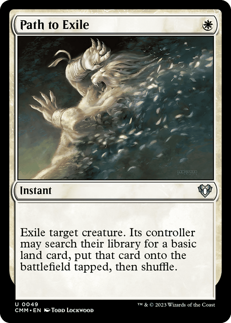 Path to Exile — Commander Masters — Magic: The Gathering