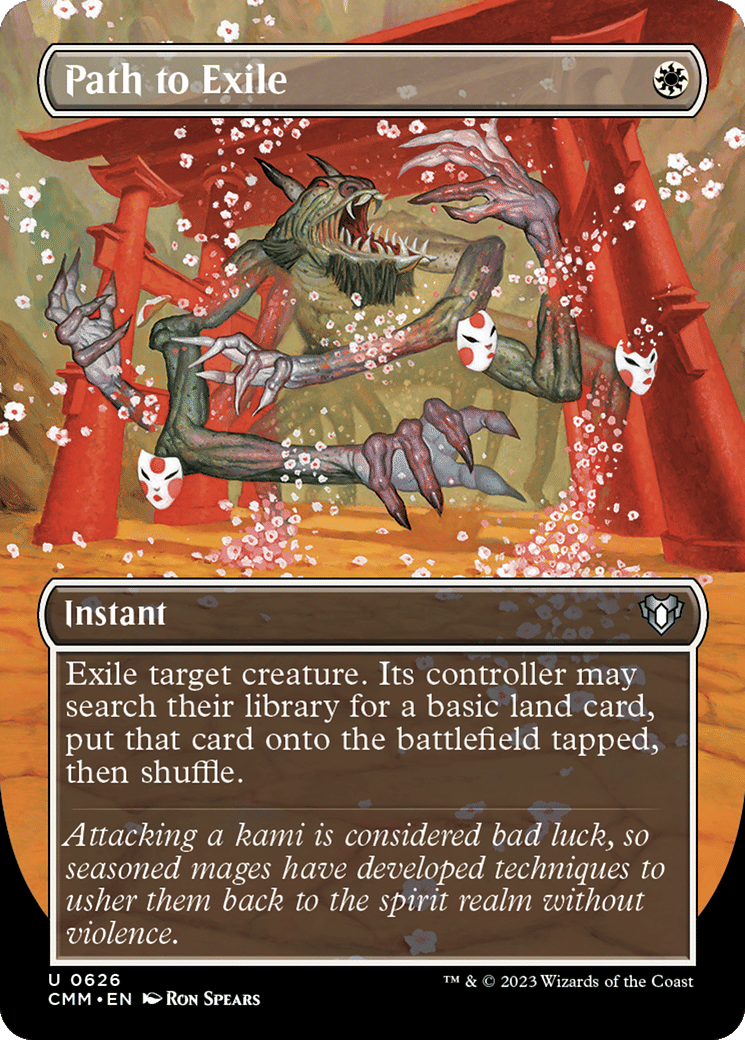 Path to Exile — Commander Masters — Magic: The Gathering