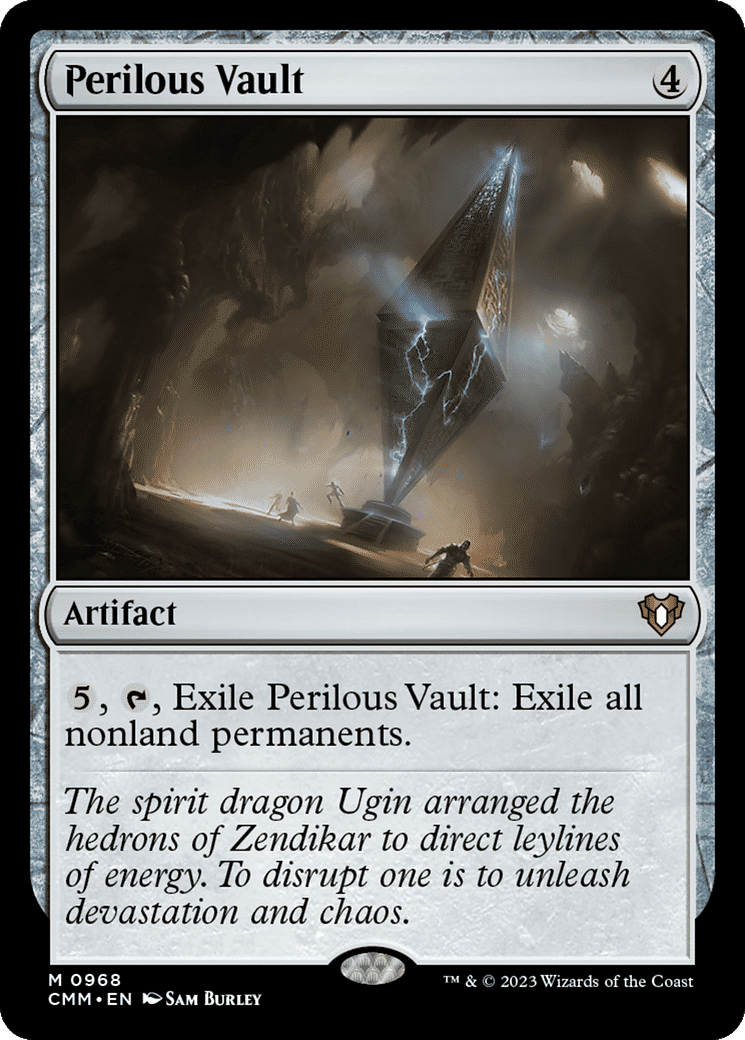 Perilous Vault — Commander Masters — Magic: The Gathering