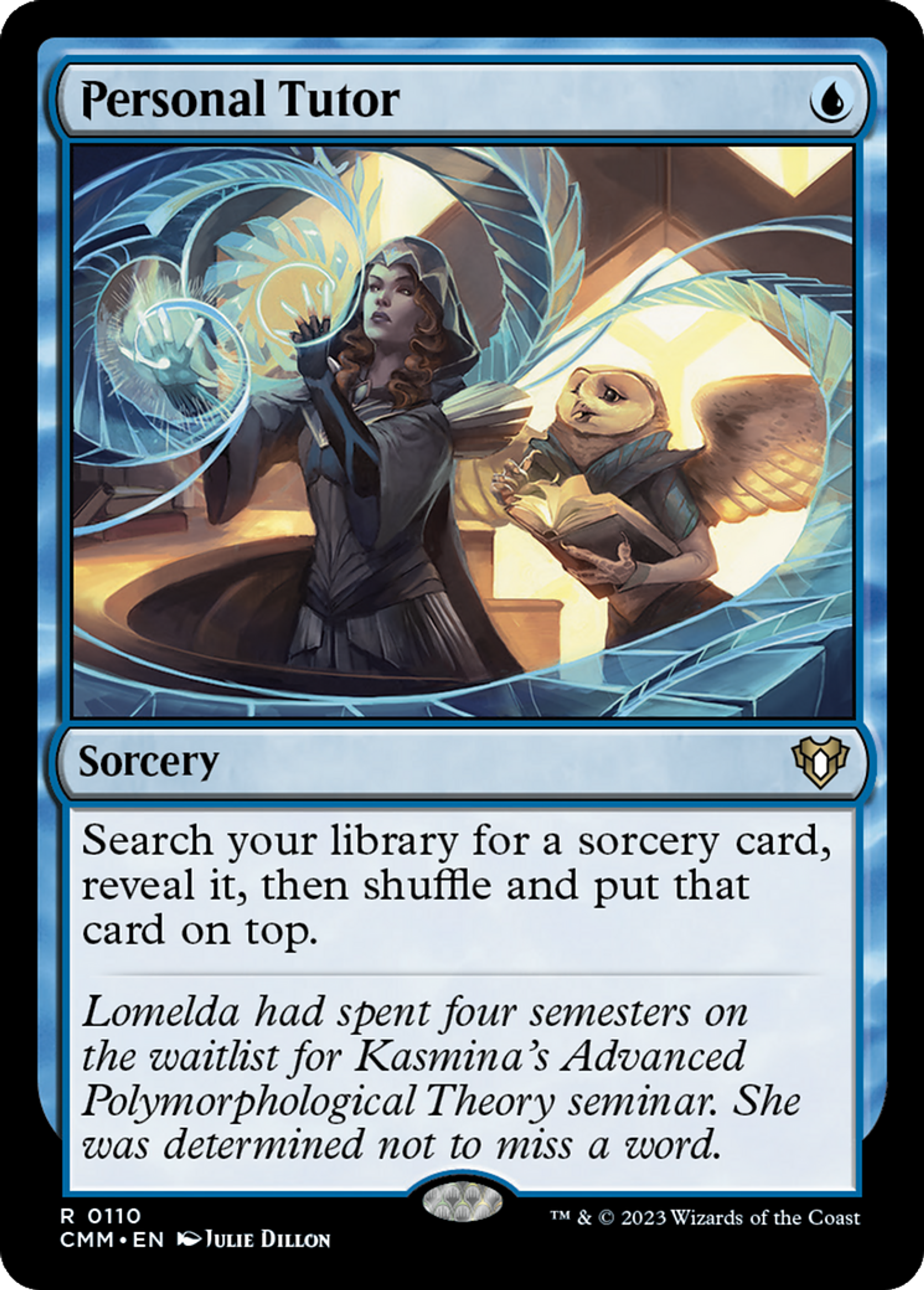 Personal Tutor — Commander Masters — Magic: The Gathering