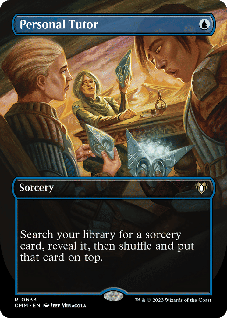 Personal Tutor — Commander Masters — Magic: The Gathering