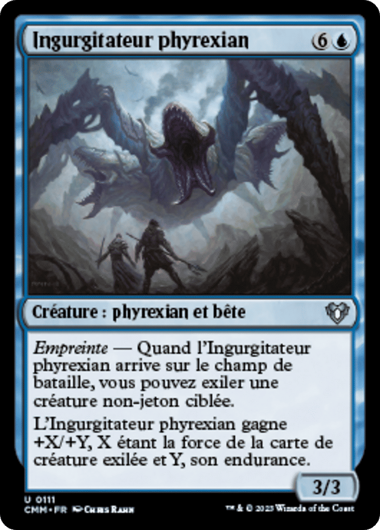 Ingurgitateur phyrexian — Commander Masters — Magic: The Gathering