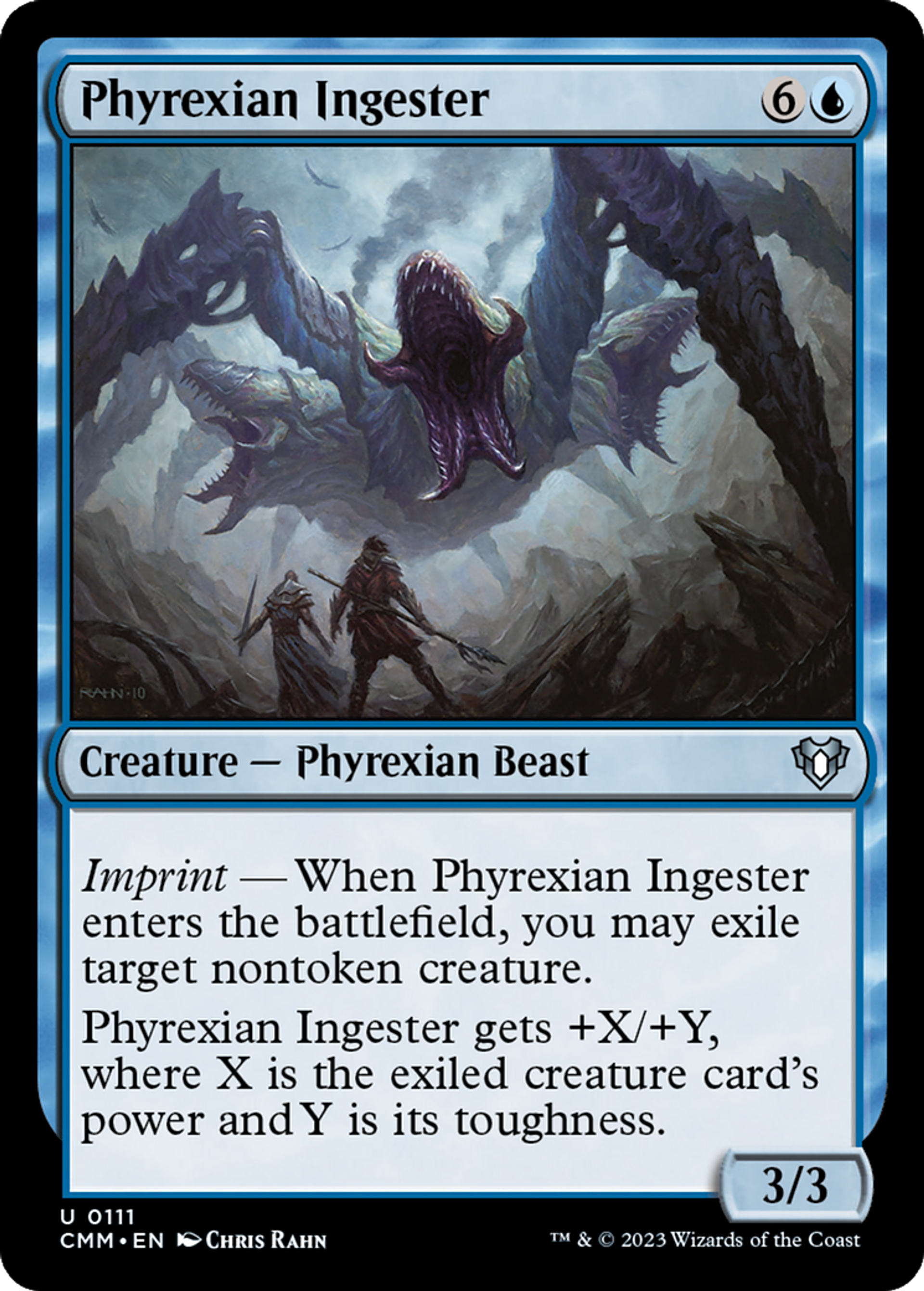 Phyrexian Ingester — Commander Masters — Magic: The Gathering