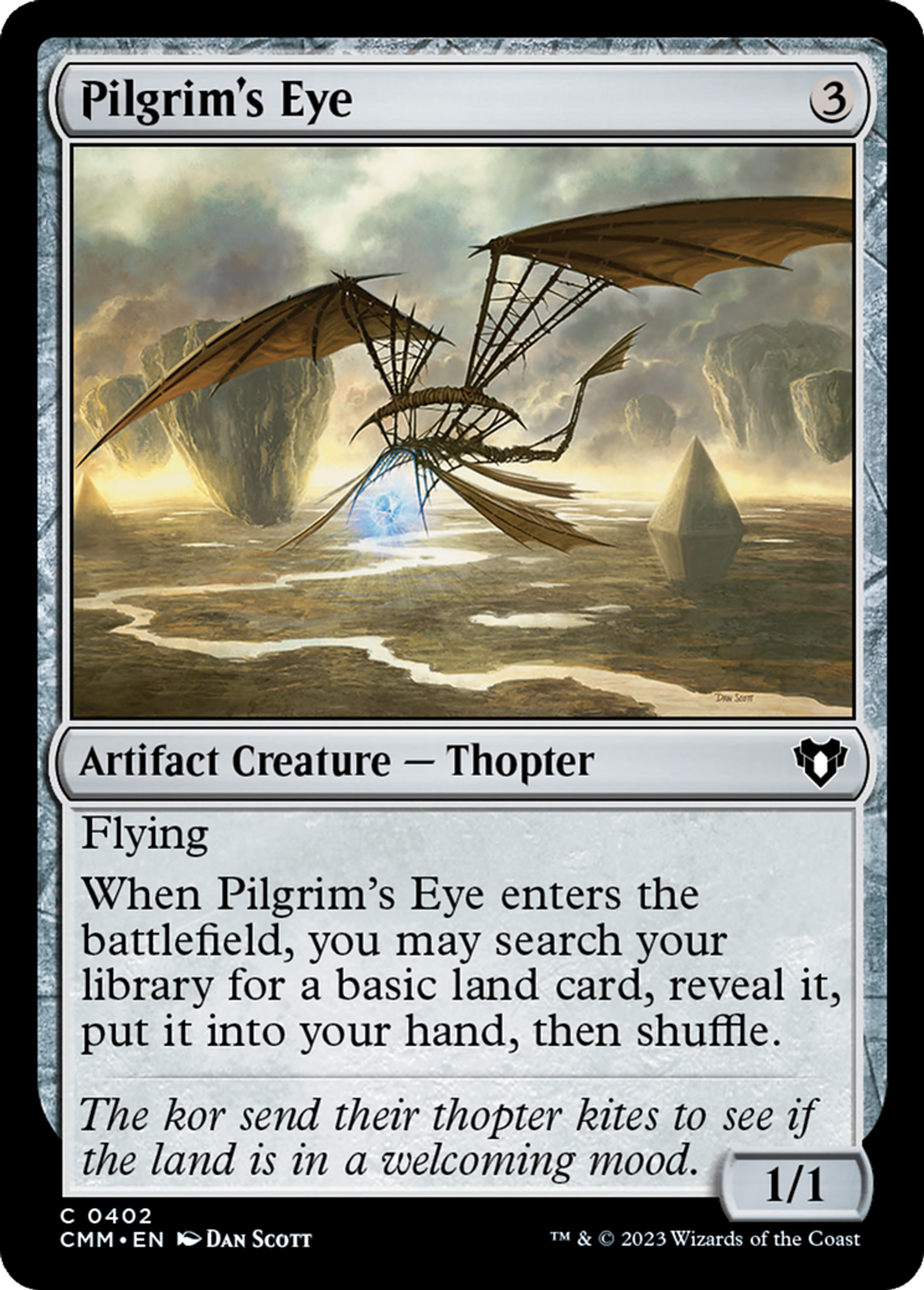 Œil du pèlerin — Commander Masters — Magic: The Gathering