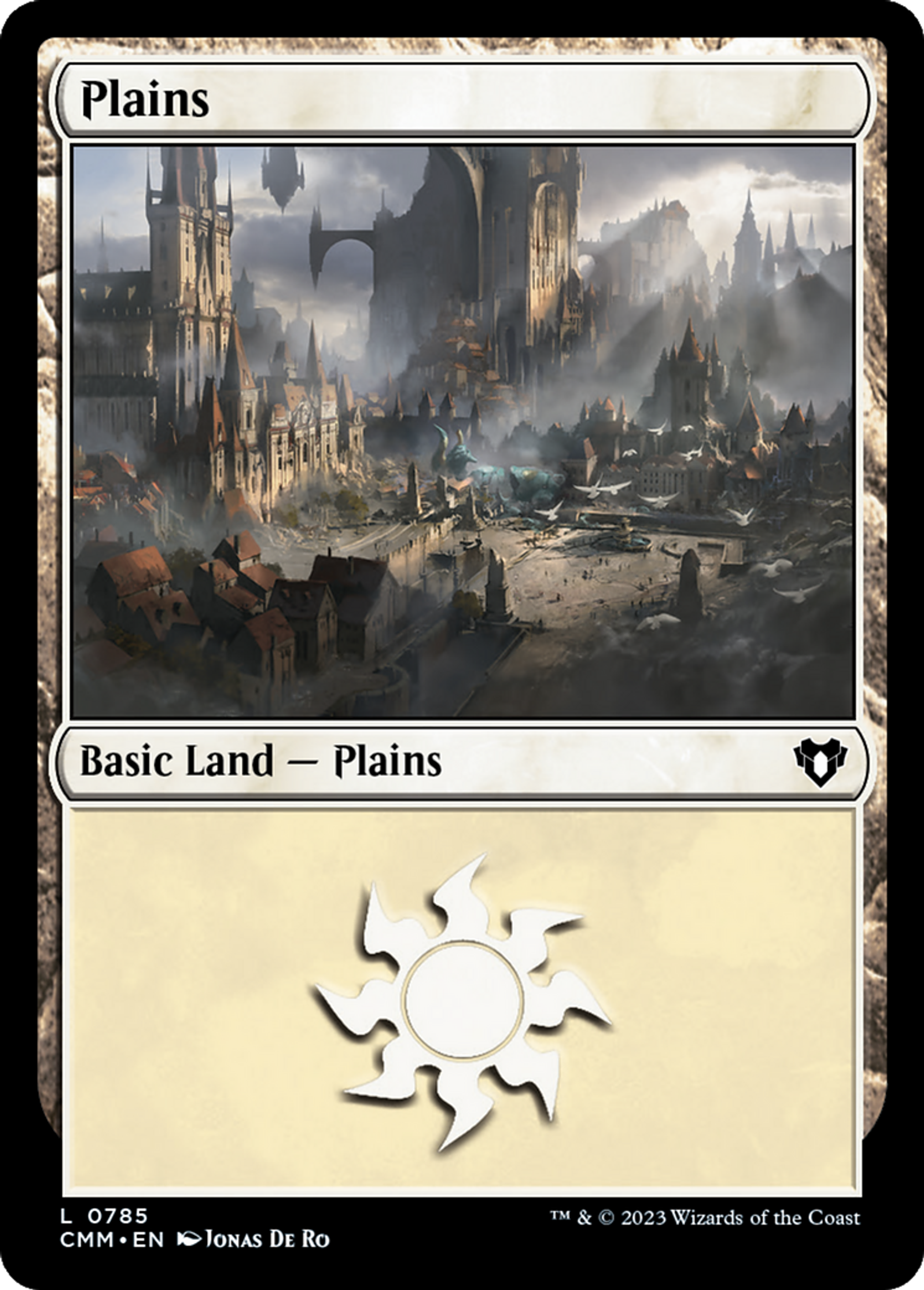 Plaine — Commander Masters — Magic: The Gathering