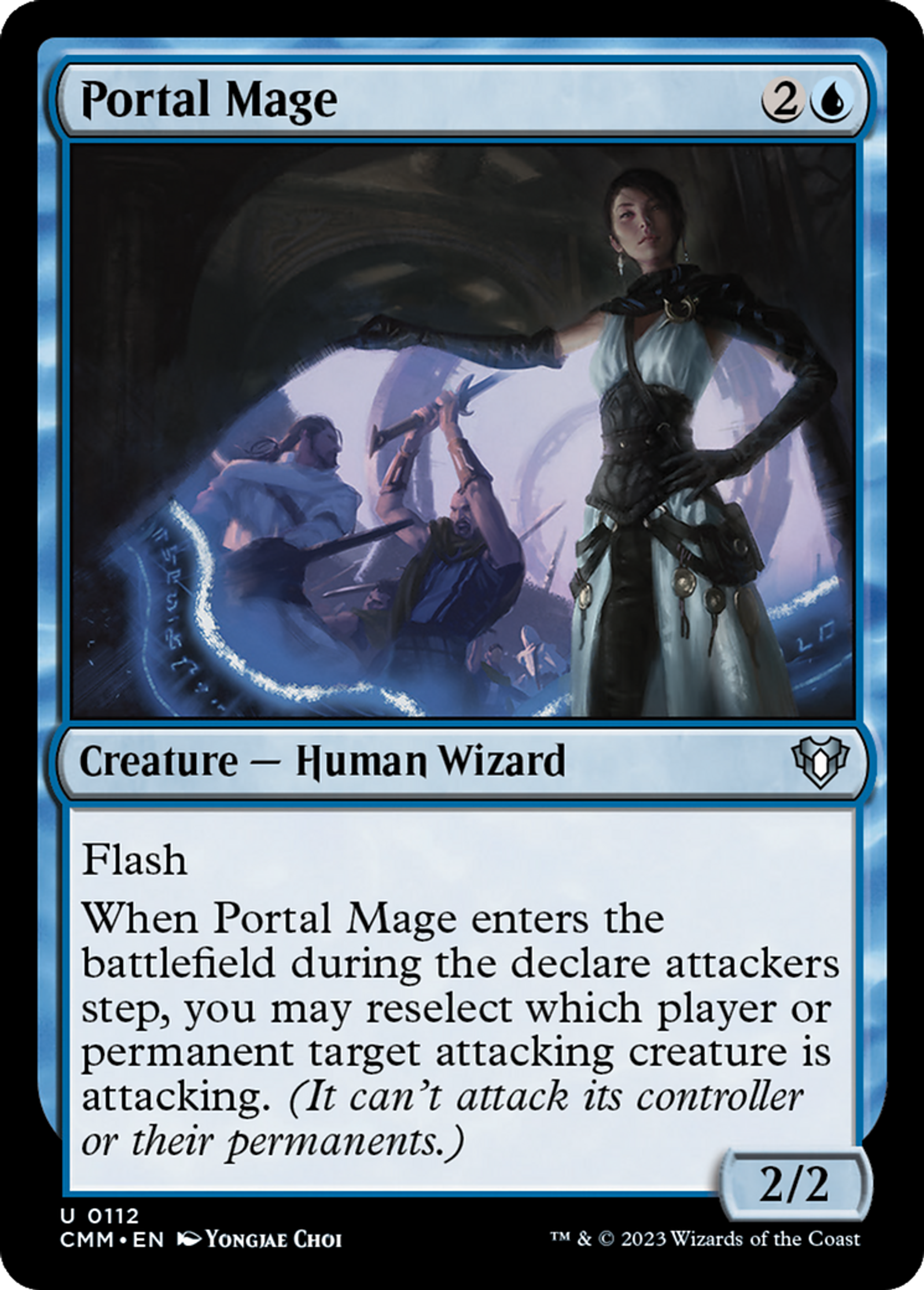 Portal Mage — Commander Masters — Magic: The Gathering