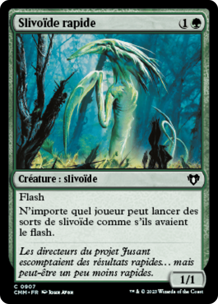 Slivoïde rapide — Commander Masters — Magic: The Gathering
