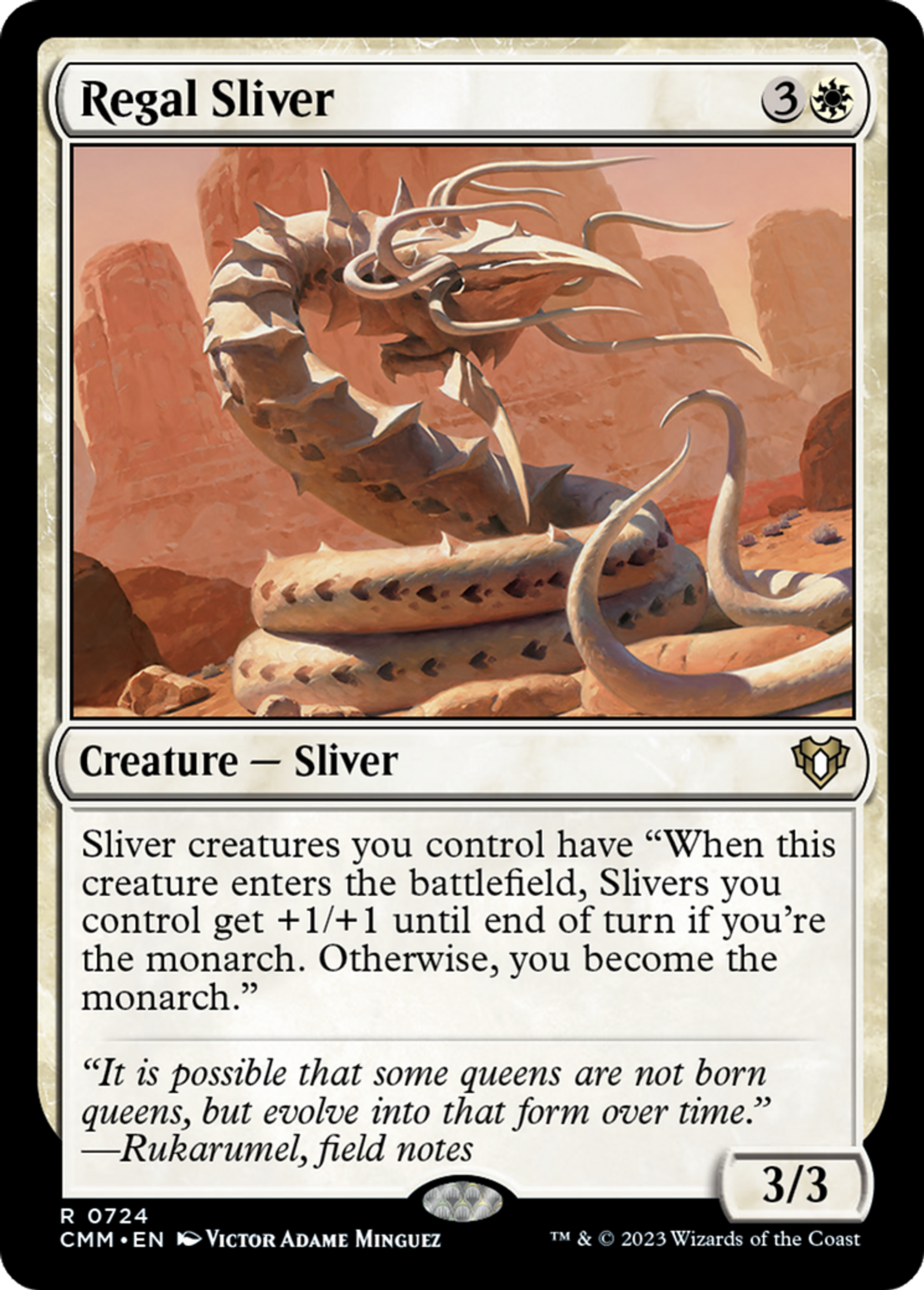 Regal Sliver — Commander Masters — Magic: The Gathering