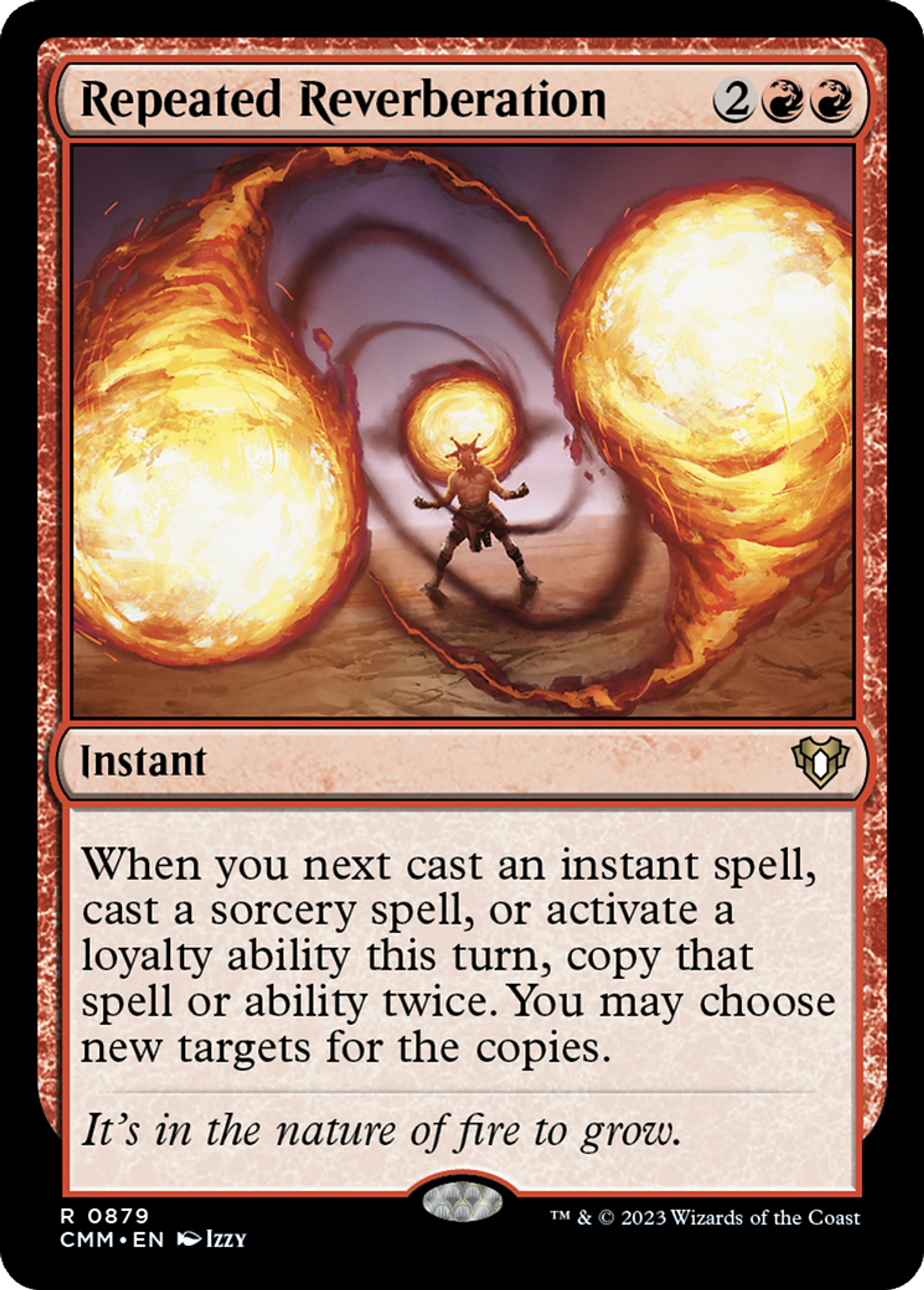Repeated Reverberation — Commander Masters — Magic: The Gathering
