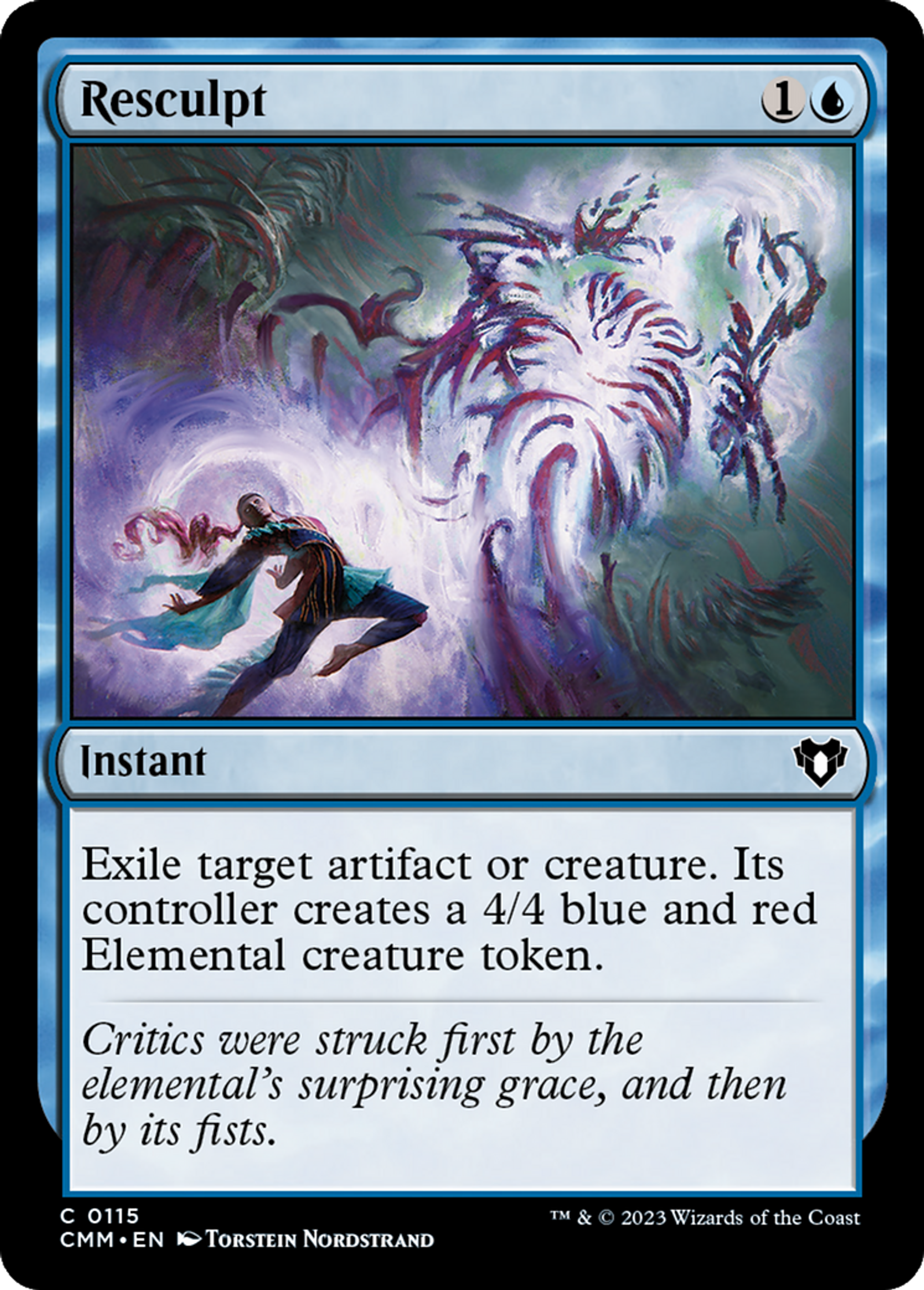 Resculpt — Commander Masters — Magic: The Gathering