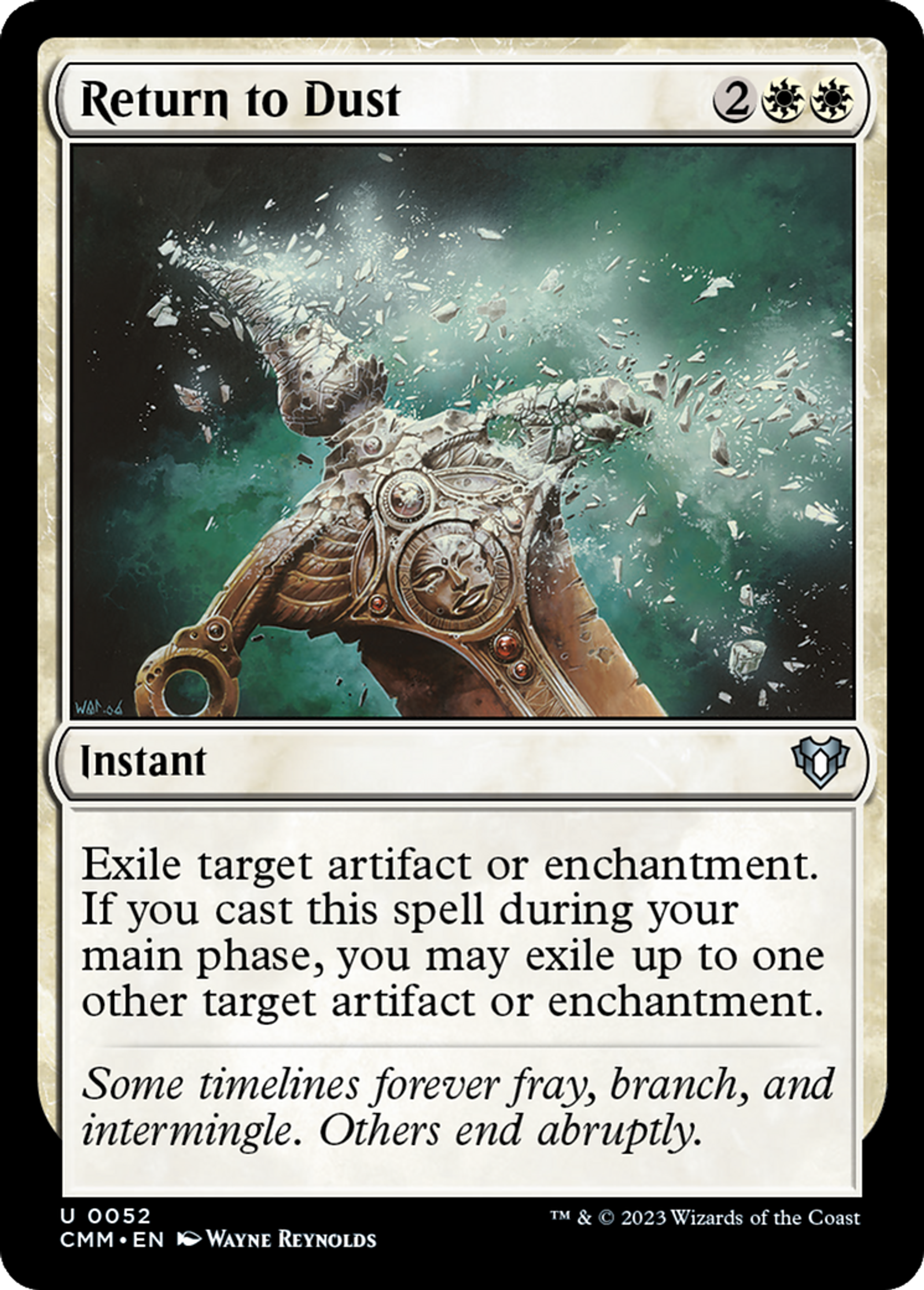 Return to Dust — Commander Masters — Magic: The Gathering