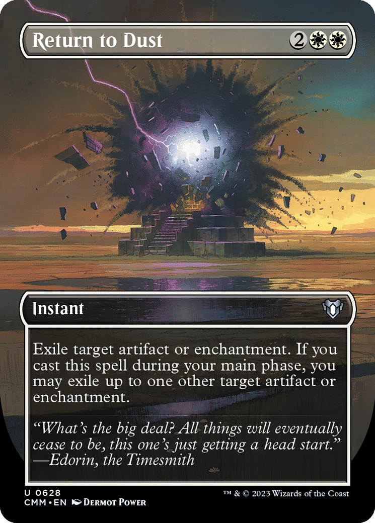 Return to Dust from Commander Masters - Magic: The Gathering