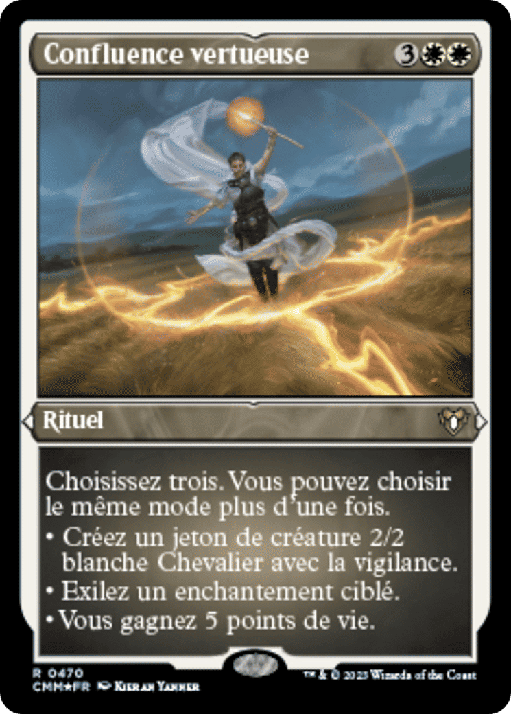 Confluence vertueuse — Commander Masters — Magic: The Gathering