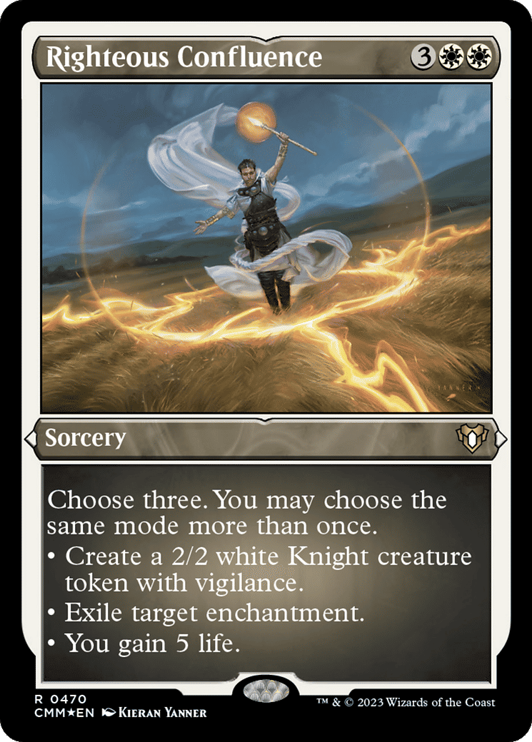 Righteous Confluence — Commander Masters — Magic: The Gathering