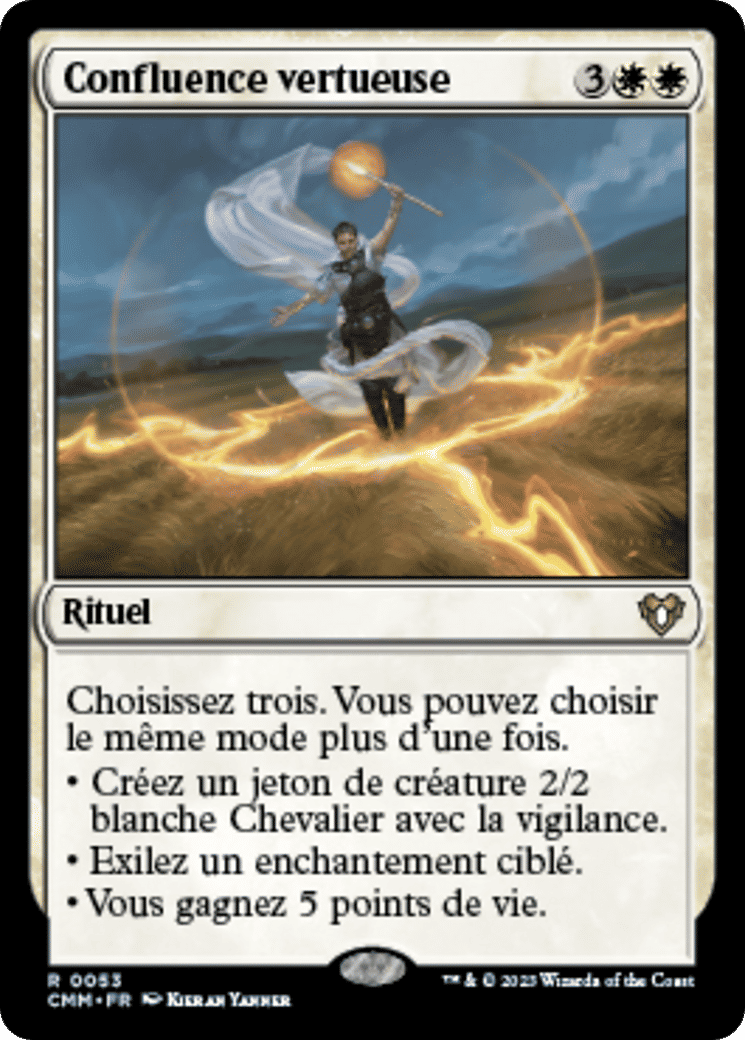 Confluence vertueuse — Commander Masters — Magic: The Gathering