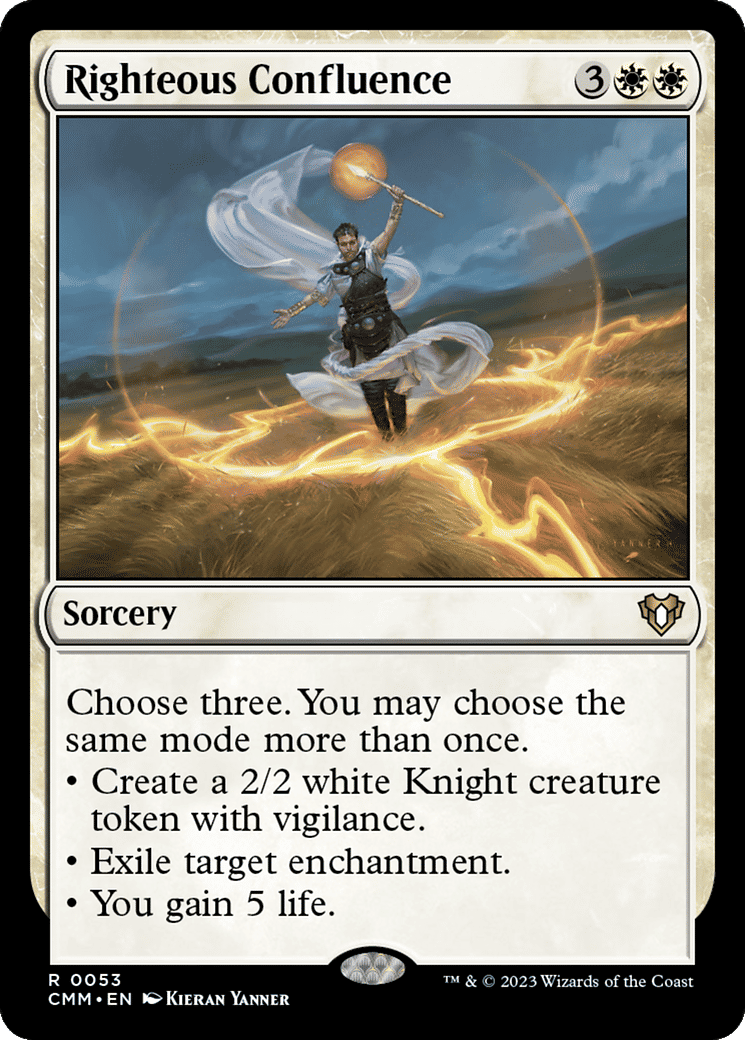 Righteous Confluence — Commander Masters — Magic: The Gathering