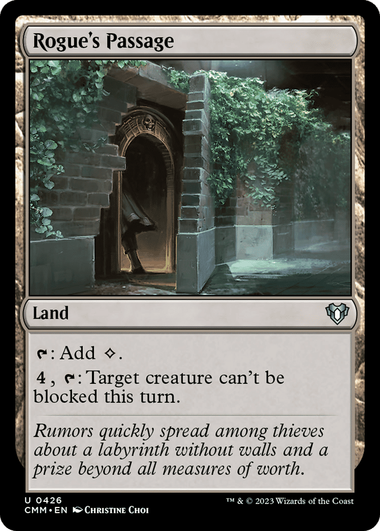 Rogue's Passage — Commander Masters — Magic: The Gathering