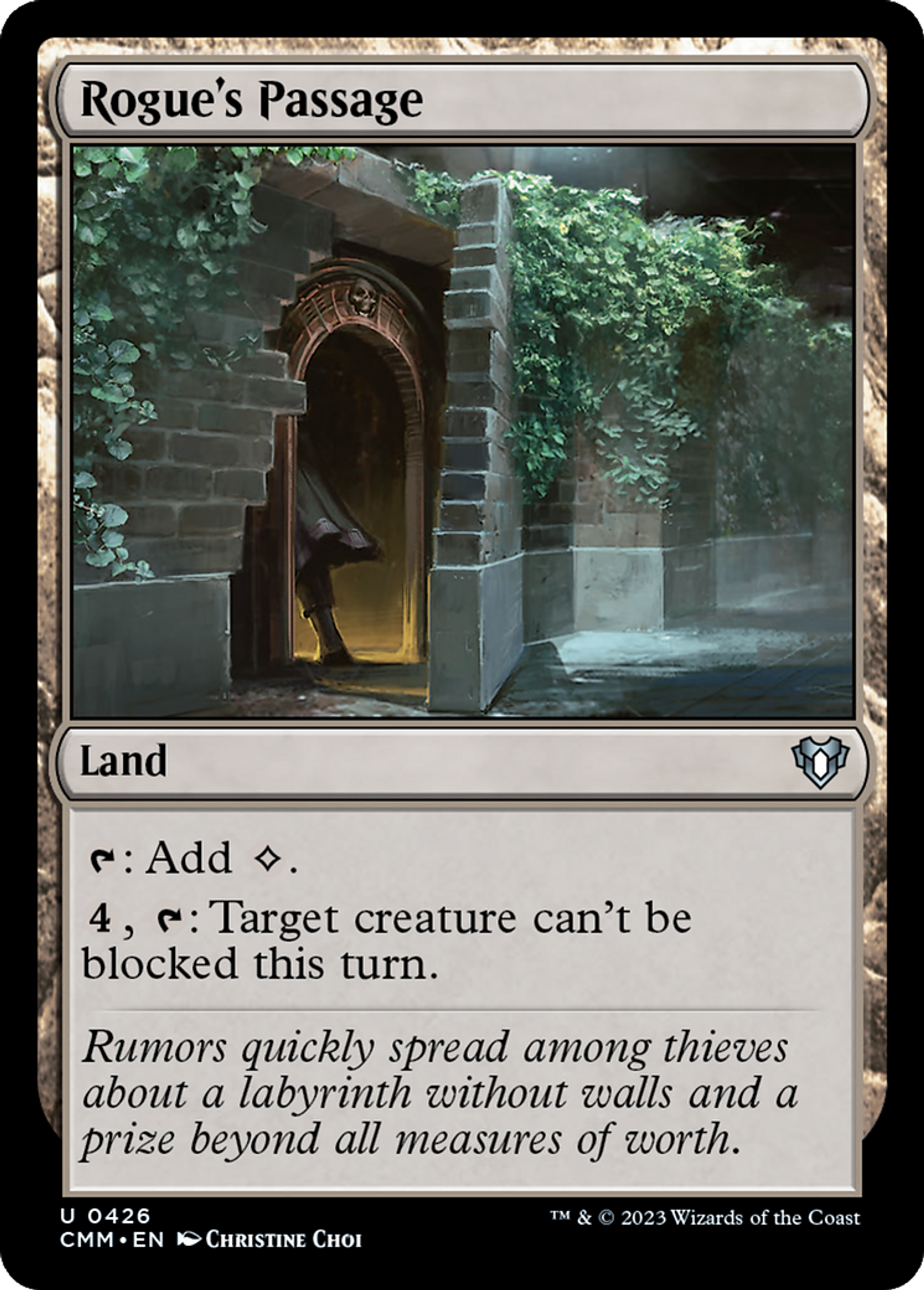 Passage des malandrins — Commander Masters — Magic: The Gathering