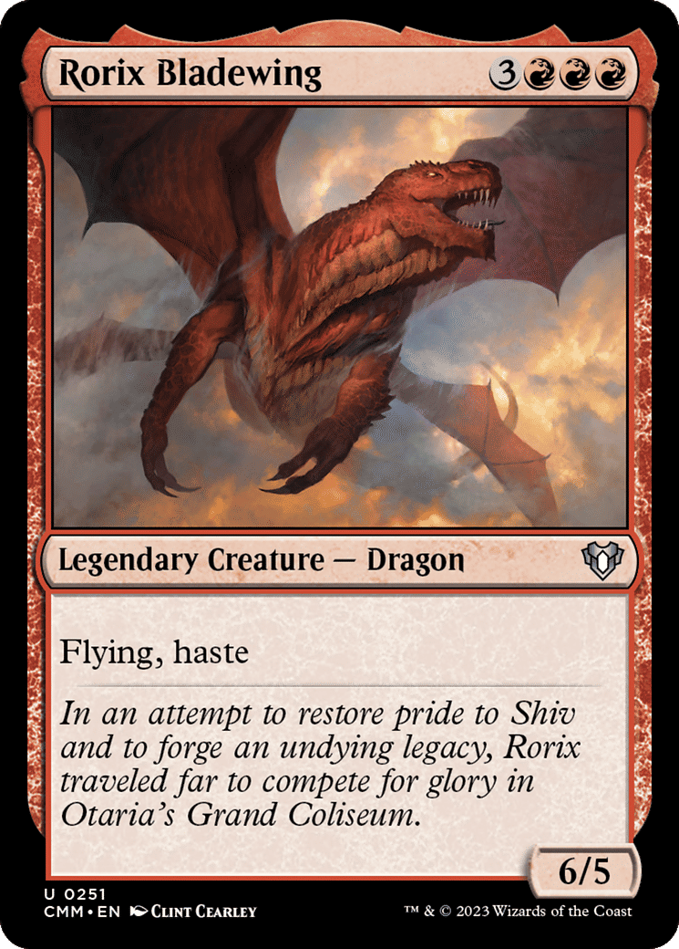 Rorix Bladewing — Commander Masters — Magic: The Gathering