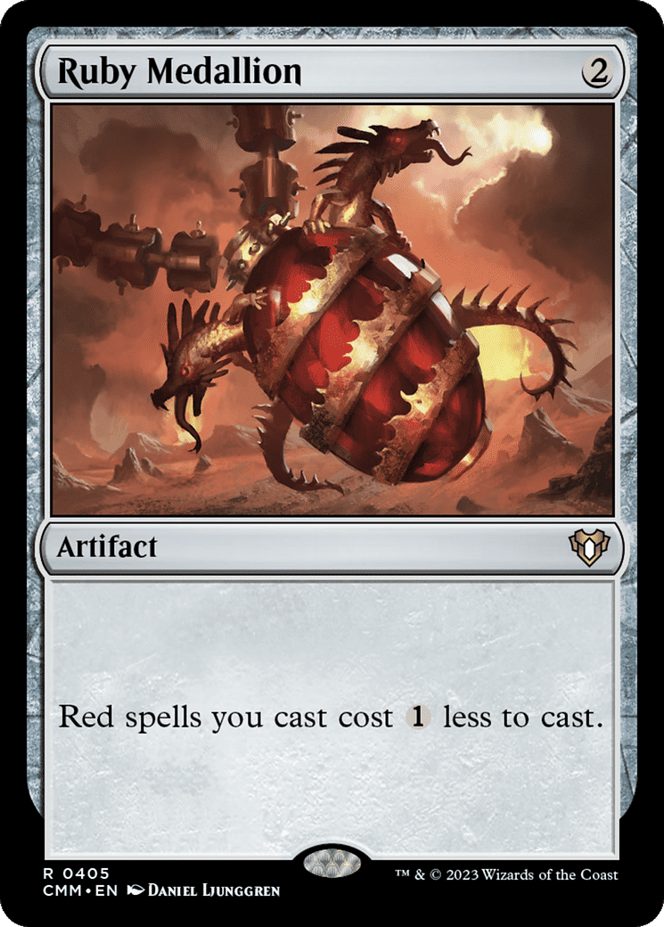 Ruby Medallion — Commander Masters — Magic: The Gathering