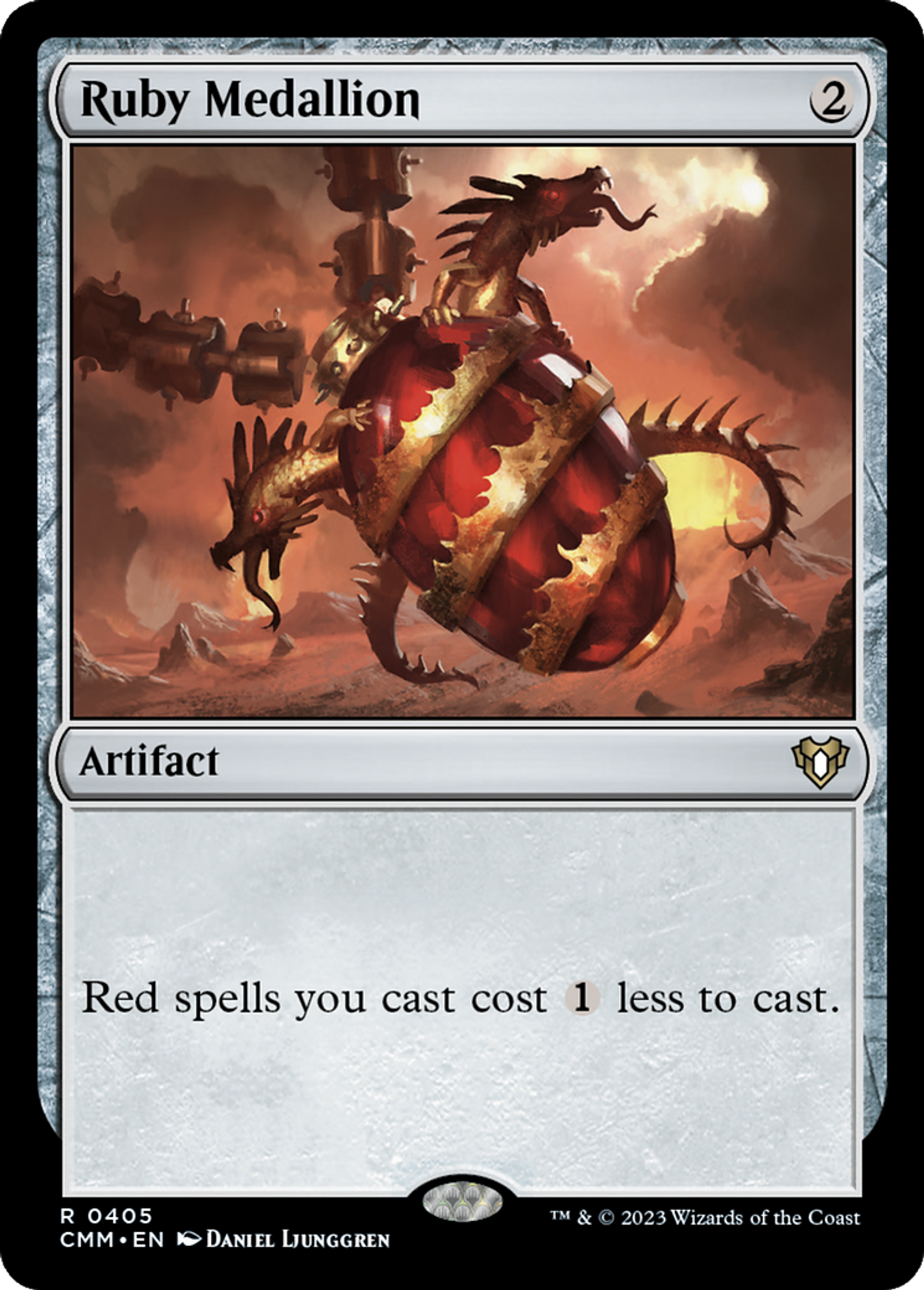 Ruby Medallion — Commander Masters — Magic: The Gathering