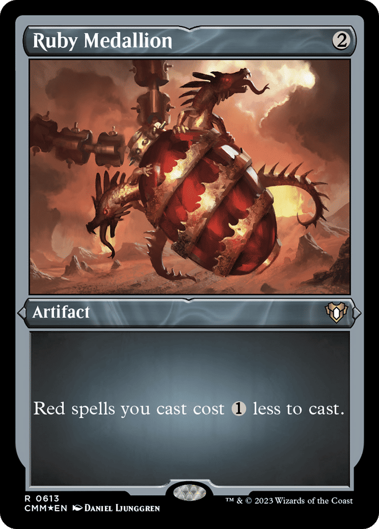 Ruby Medallion — Commander Masters — Magic: The Gathering