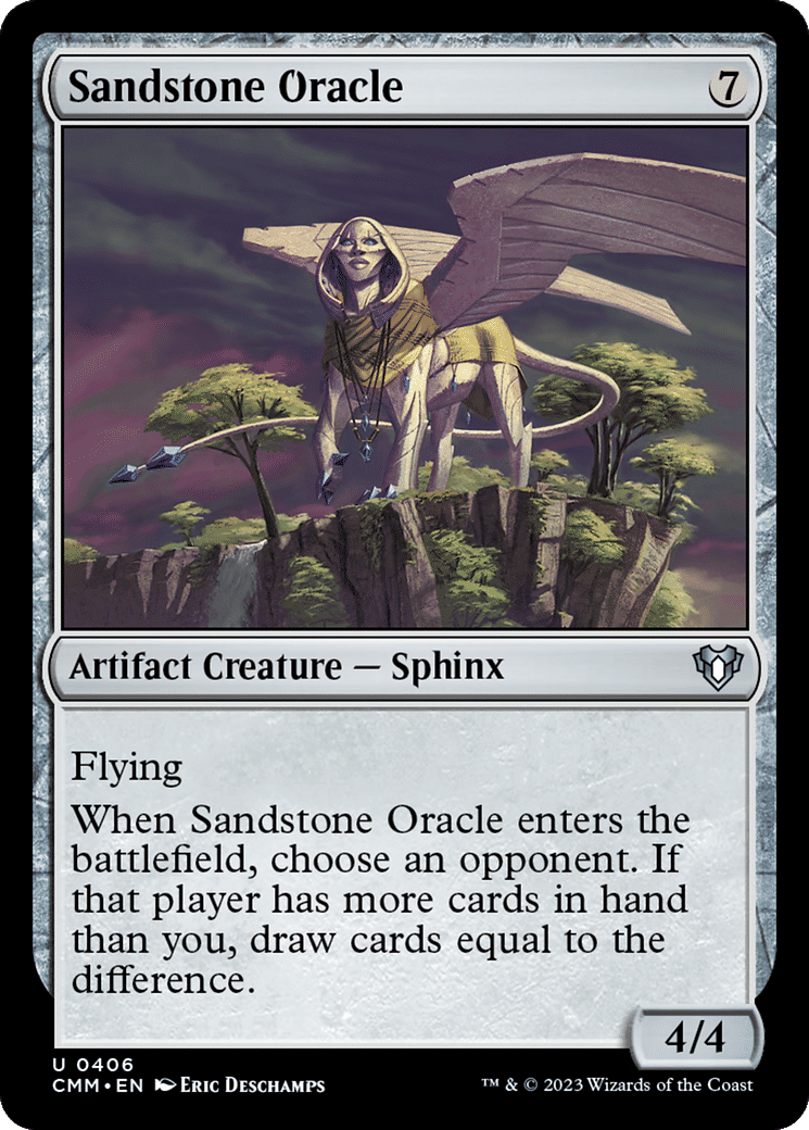 Sandstone Oracle — Commander Masters — Magic: The Gathering