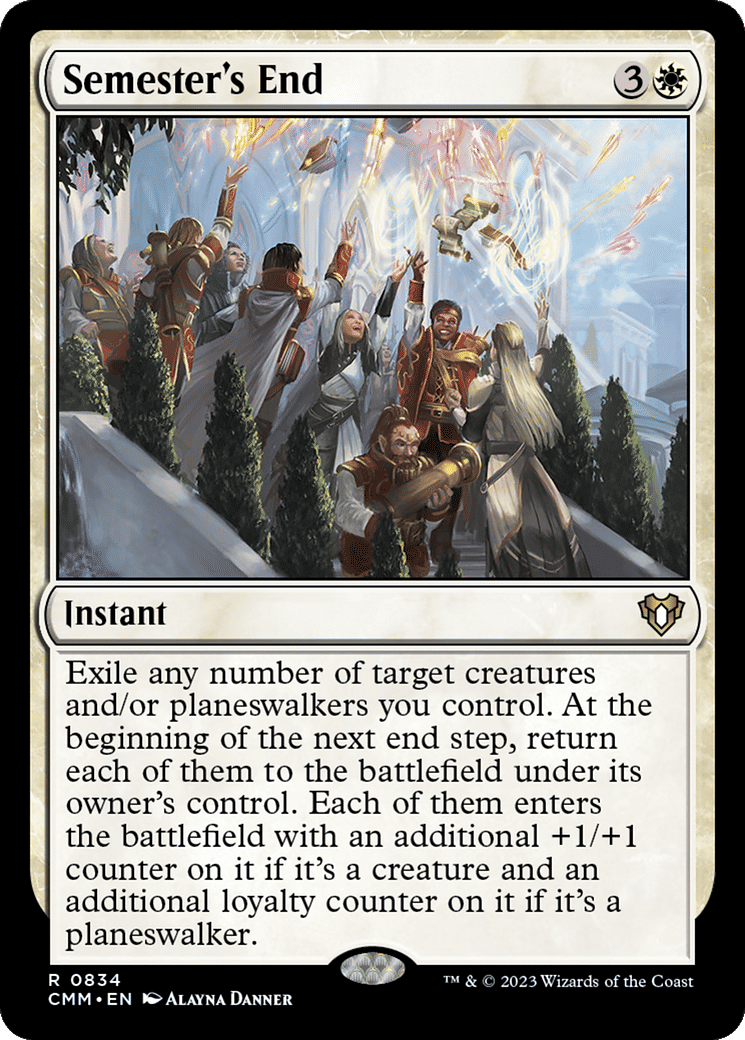 Semester's End — Commander Masters — Magic: The Gathering
