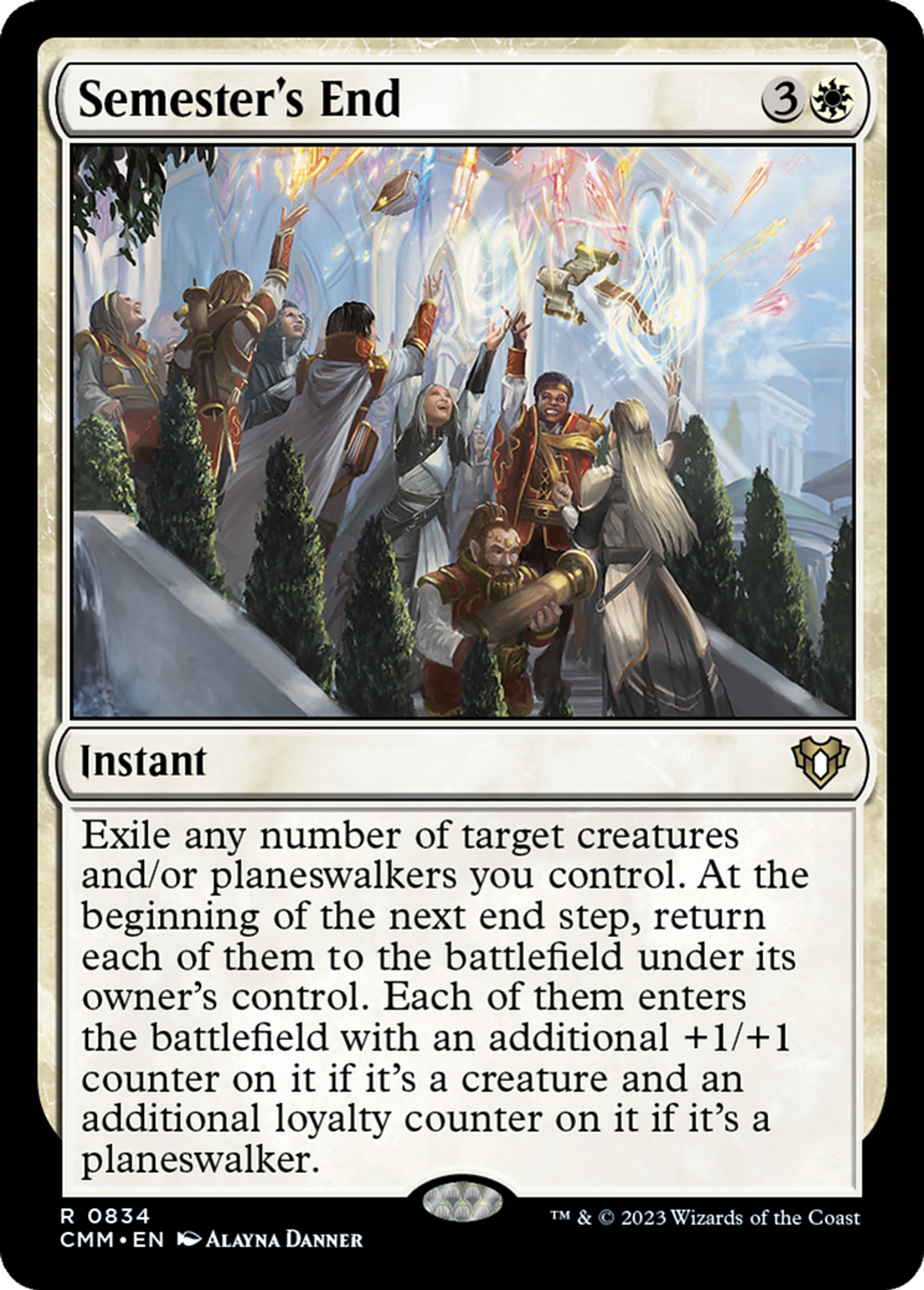 Semester's End — Commander Masters — Magic: The Gathering