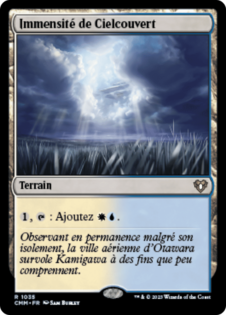 Immensité de Cielcouvert — Commander Masters — Magic: The Gathering