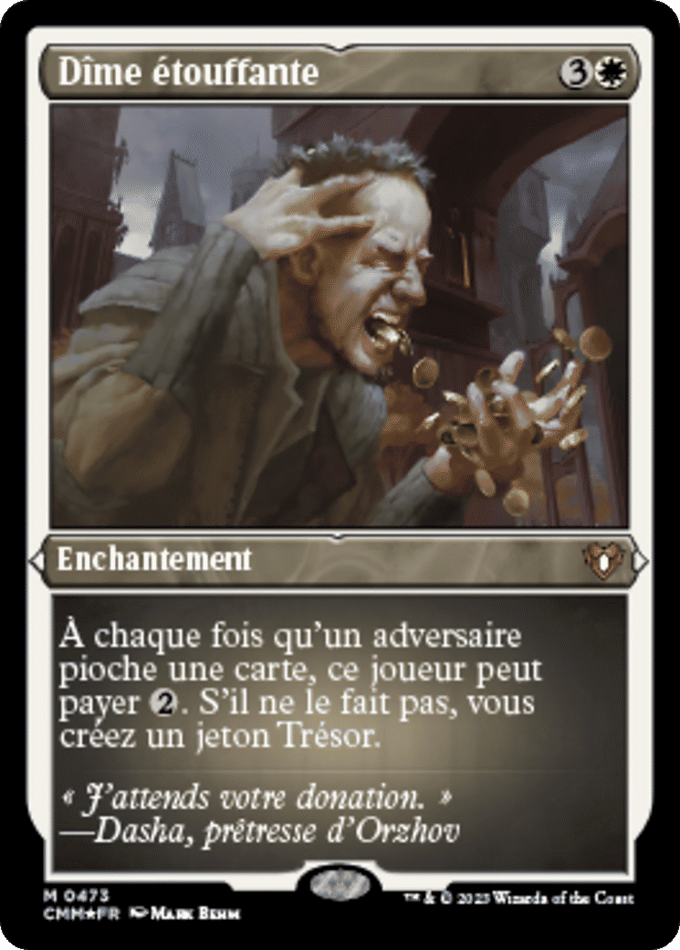 Dîme étouffante — Commander Masters — Magic: The Gathering