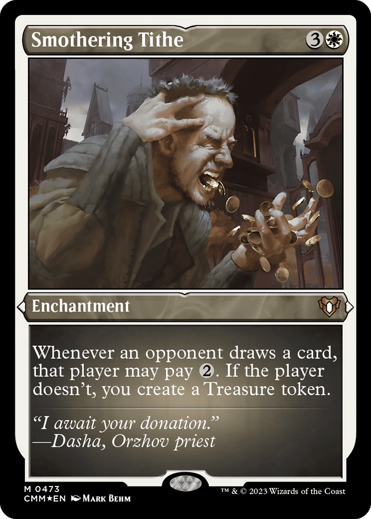 Smothering Tithe — Commander Masters — Magic: The Gathering
