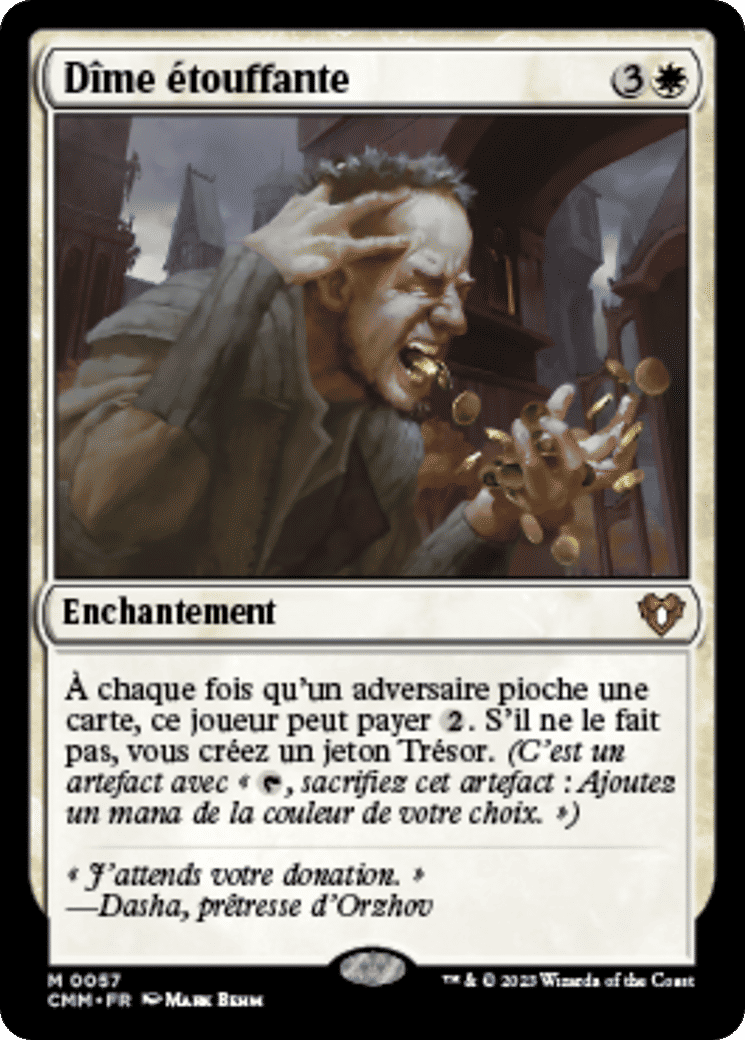 Dîme étouffante — Commander Masters — Magic: The Gathering