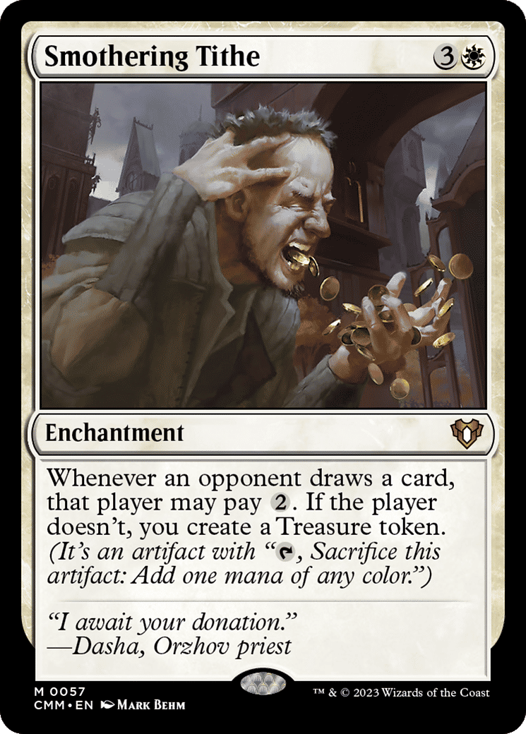 Smothering Tithe — Commander Masters — Magic: The Gathering