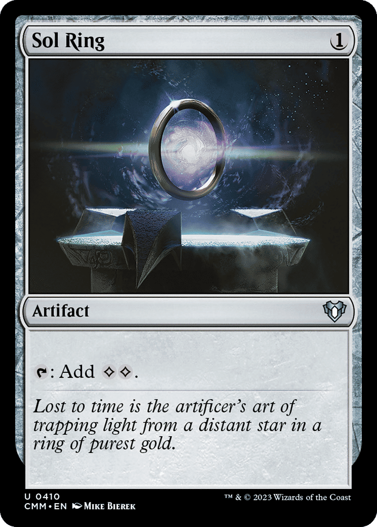 Anneau solaire — Commander Masters — Magic: The Gathering