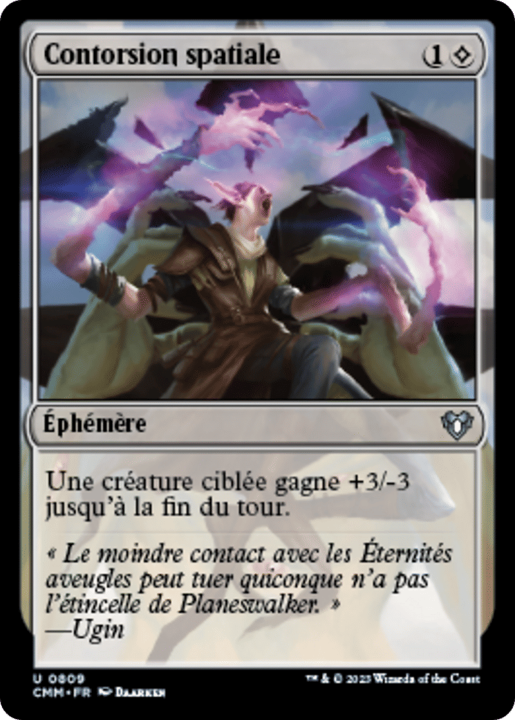 Contorsion spatiale — Commander Masters — Magic: The Gathering