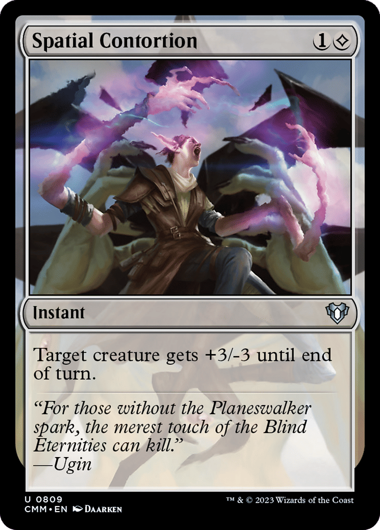 Spatial Contortion — Commander Masters — Magic: The Gathering