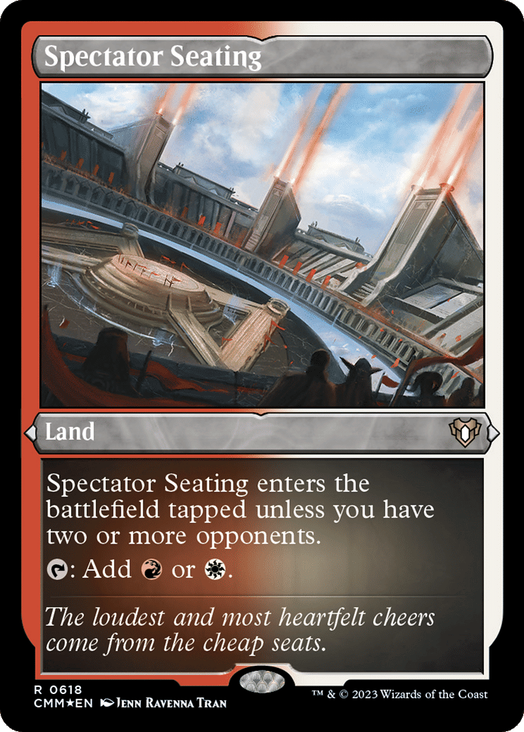 Spectator Seating — Commander Masters — Magic: The Gathering