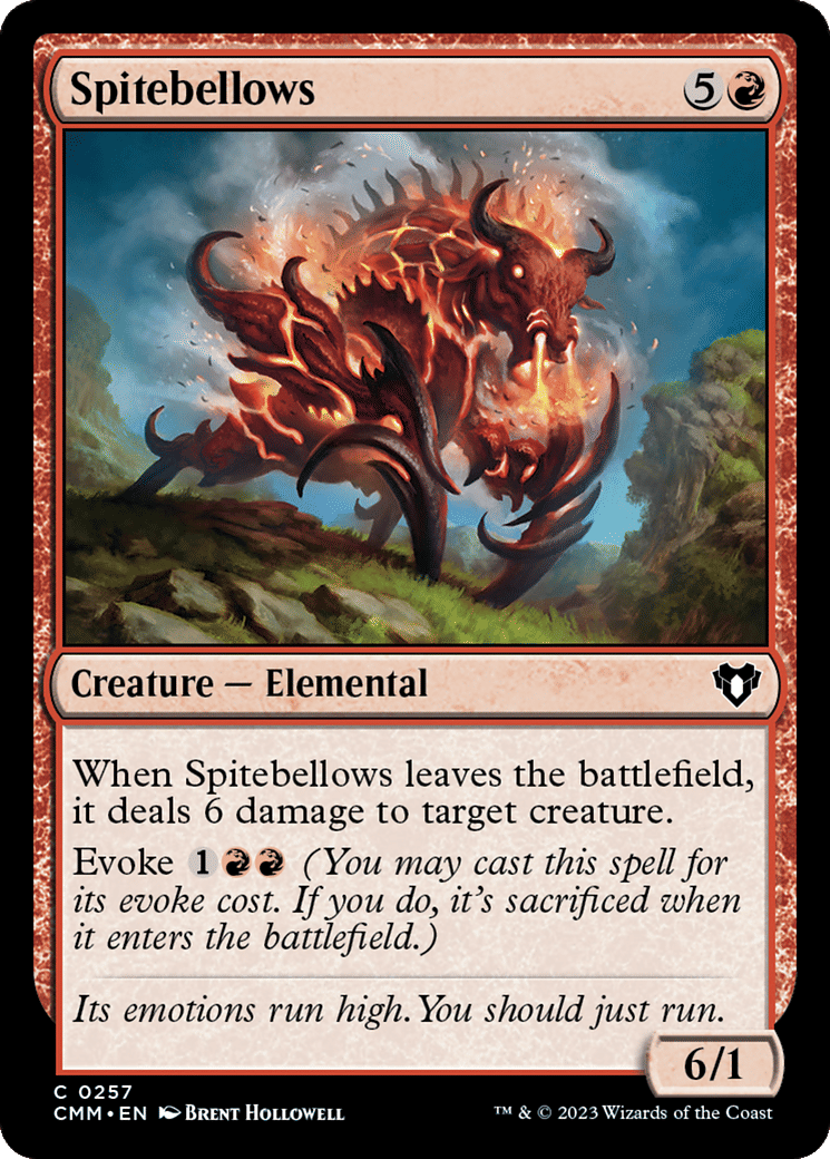 Spitebellows — Commander Masters — Magic: The Gathering