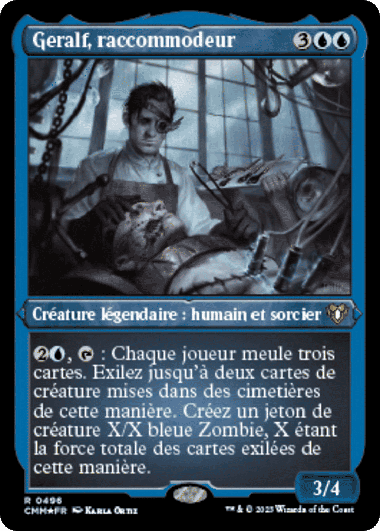 Geralf, raccommodeur — Commander Masters — Magic: The Gathering
