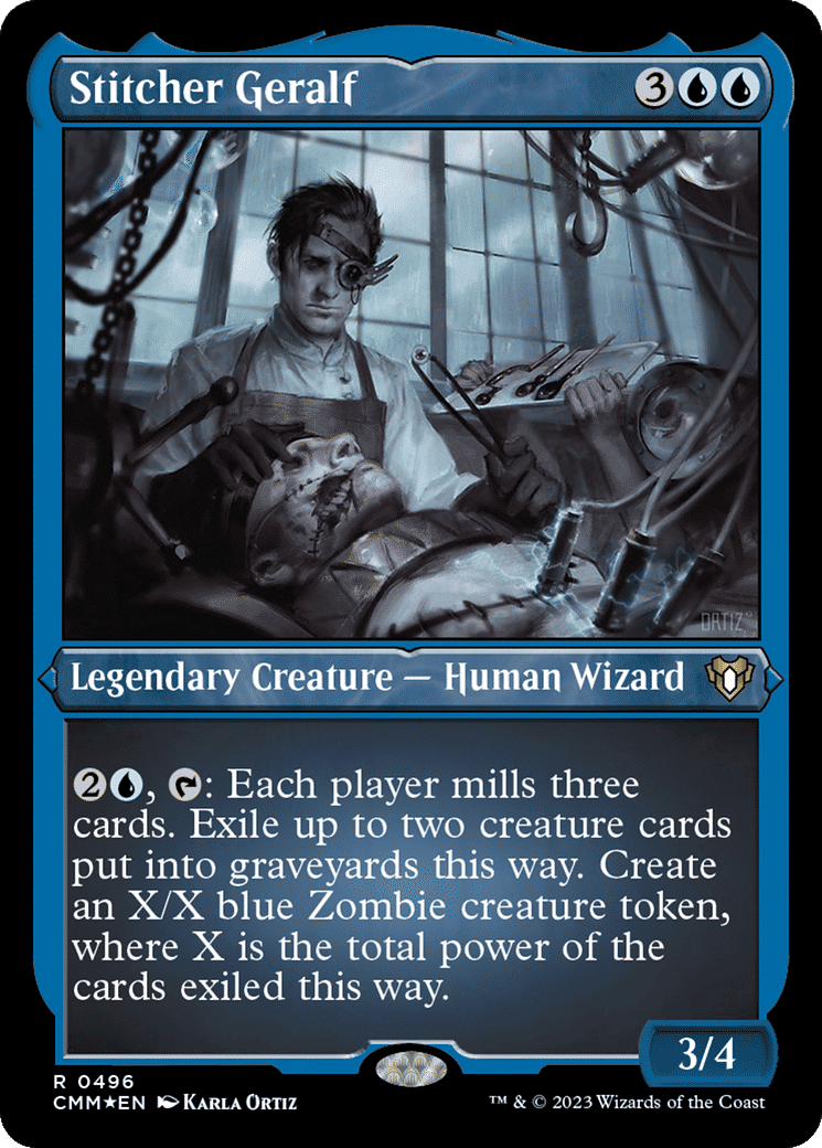 Stitcher Geralf — Commander Masters — Magic: The Gathering
