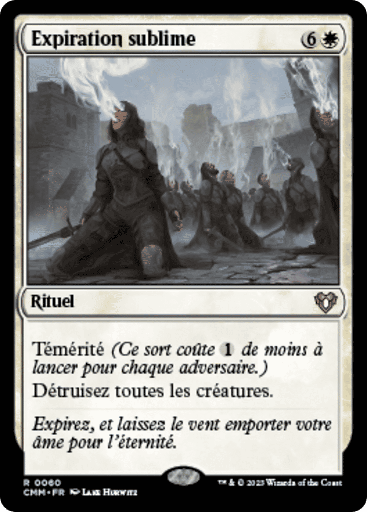 Expiration sublime — Commander Masters — Magic: The Gathering