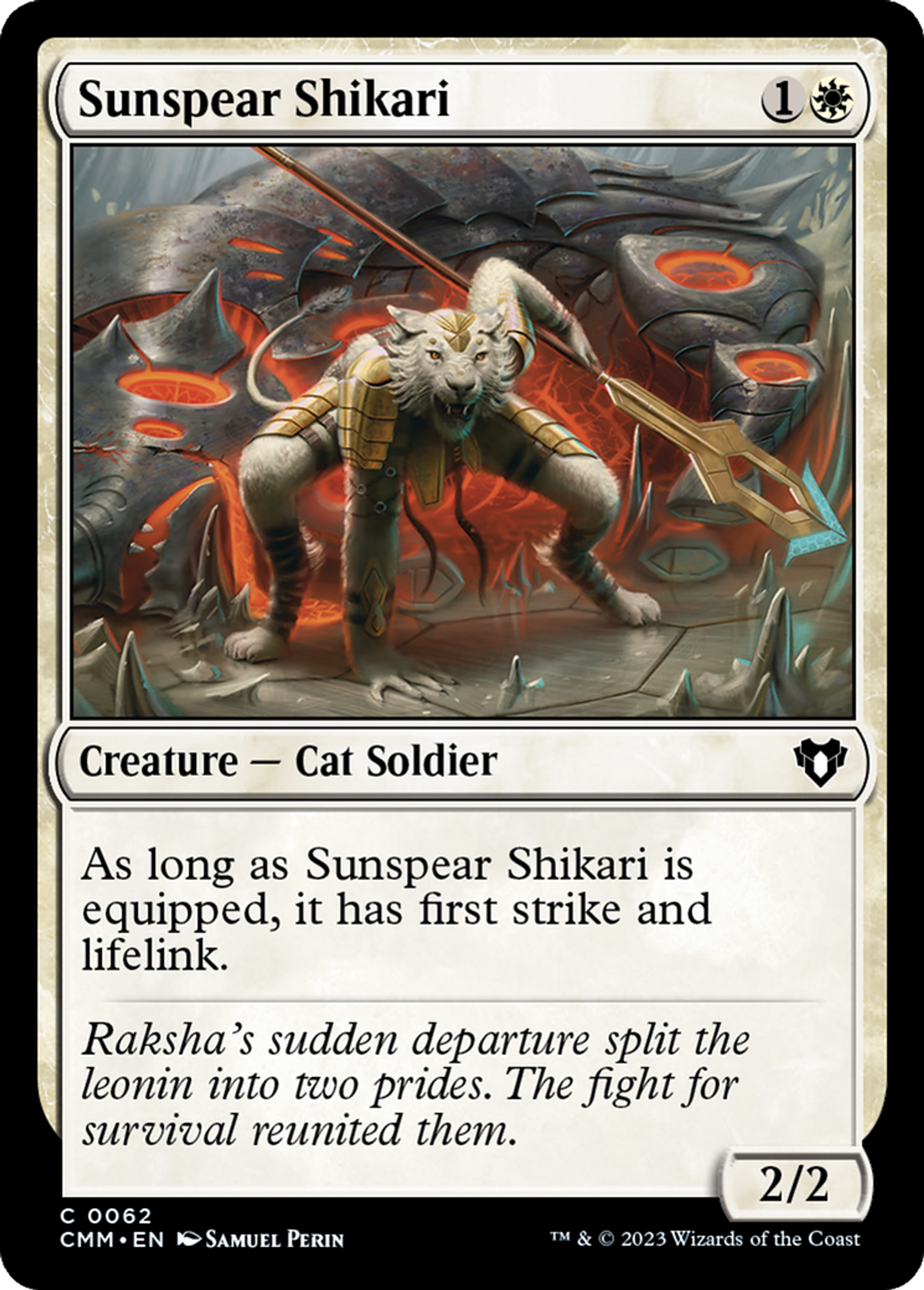 Sunspear Shikari — Commander Masters — Magic: The Gathering